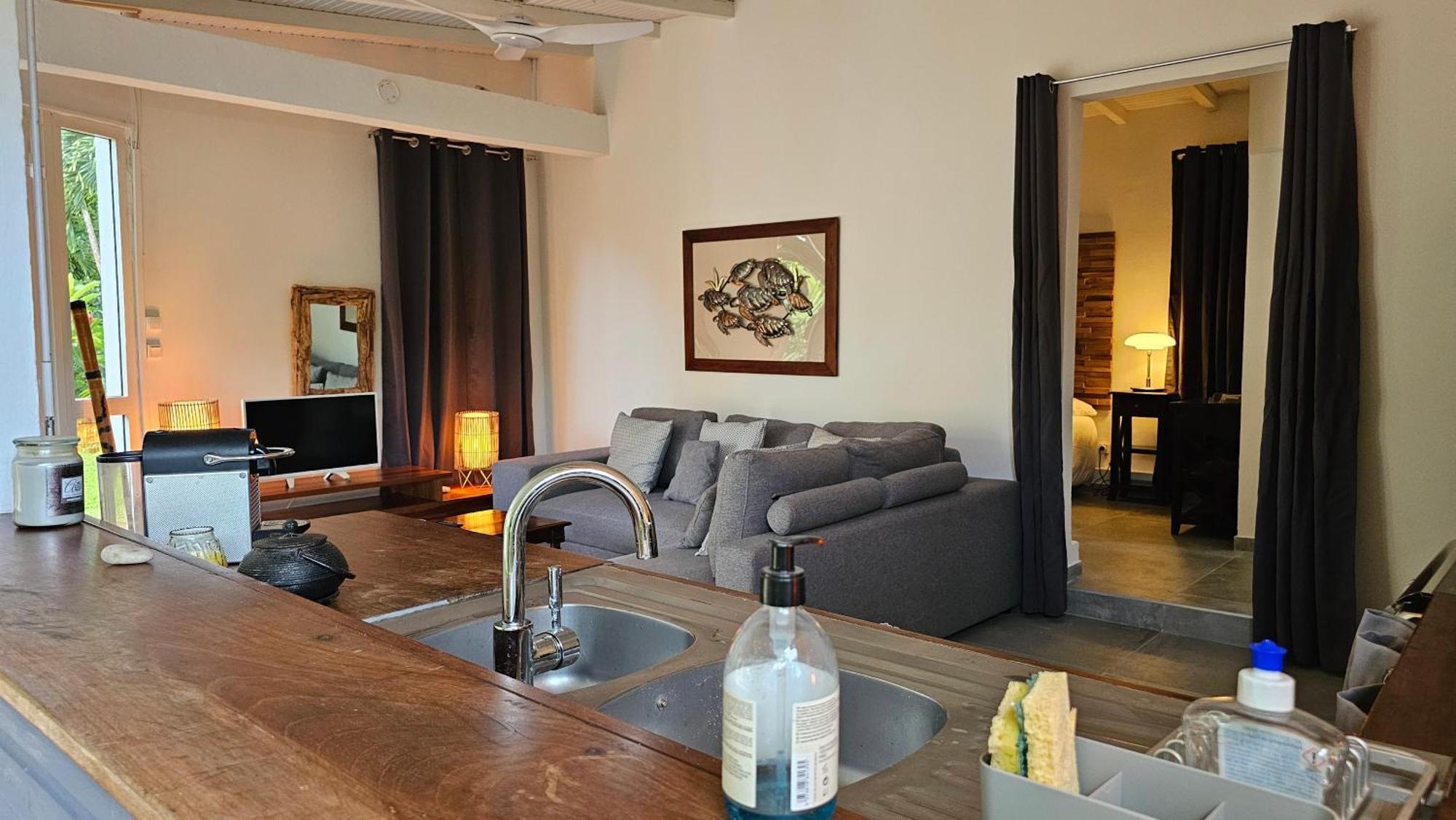 Habitation Villa Les Cassias 프티-부르 외부 사진